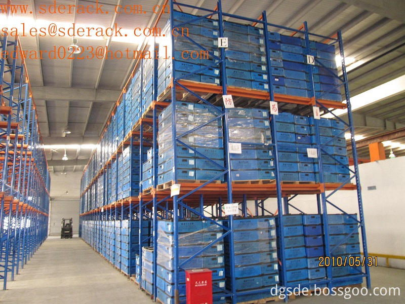 4 Pallets Deep Drive in Pallet Racking