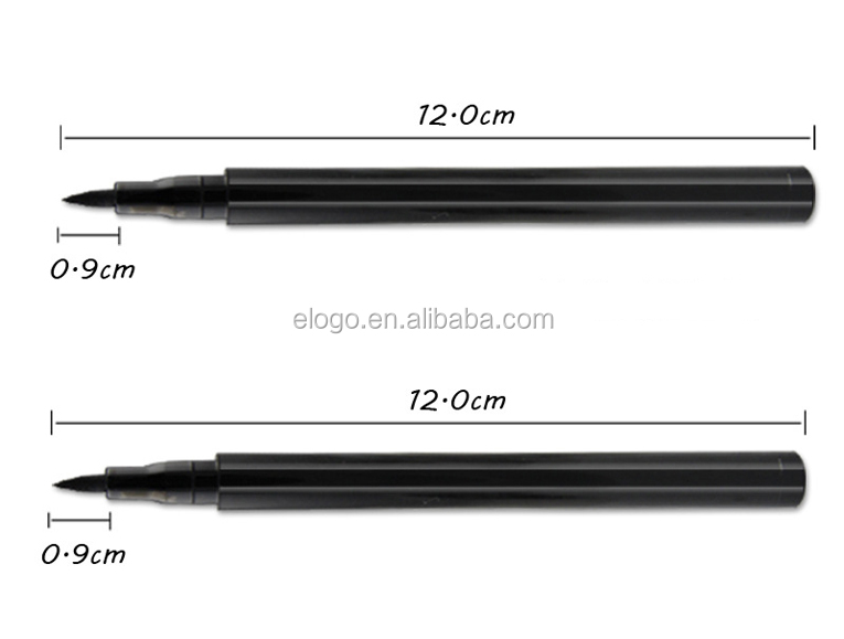 OEM Private Label Makeup Eye Liner Pen Black Waterproof Long Lasting Smudgeproof Liquid Eyeliner Pen