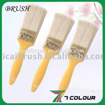 Varnished wooden handle paint brush,taper filament paint brush,roof paint brush