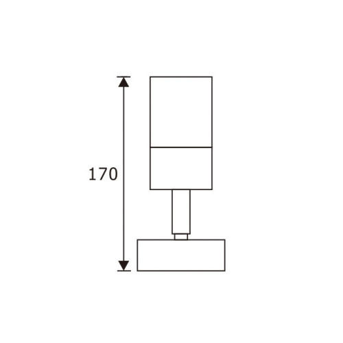 LEDER Adjustable Beam Angle 3W Outdoor Wall Light