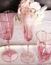 Decorative Colorful Wine Glasses Set