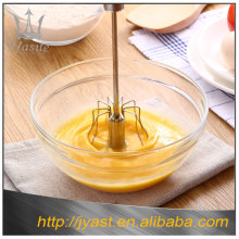 High quality cooking manual mini stainless steel egg whisk
