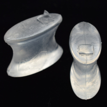 1 pair Soft Silicone Toe Separators Spacer Straightener Relief Foot Bunion Pain Gel Toe Separators Bunion Guard Foot Care Tools