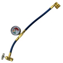 R134a Low Side Quick Coupler Recharge Hose for A/C Refrigerant Charging Pipe