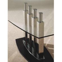 Glass dining room set