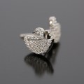 925 sterling silver earring stud với mặt dây