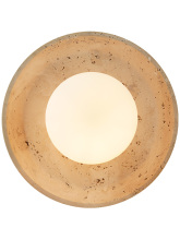 Handcrafted Natrual Travertine Stone Wall lamp Light
