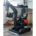 chinesischer Minibagger 2t Bagger mit Gummikette