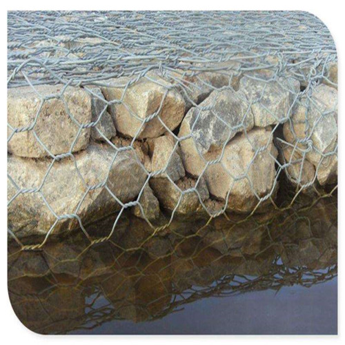 Boîtes en maille de gabion en acier à faible teneur en carbone de bonne qualité