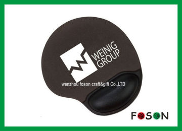 Business Ergonomic Silicone Wrist Rest Mouse Pad , Pc Mouse Pad