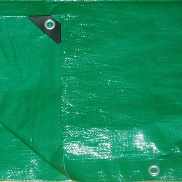 Green PE tarpaulin for cover