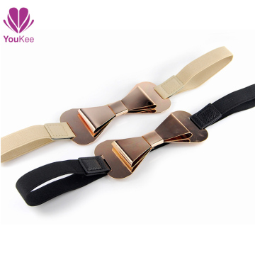 Fashion OBI belt for female chanstity belt wide buckle elastic belt