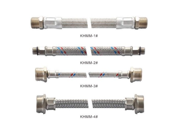 Aço Inoxidável 304 Mangueira de Metal Trançada Flexível