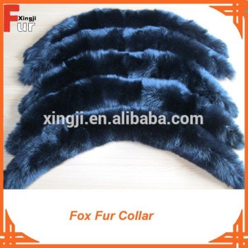 Leather Jacket Fox Fur Collar