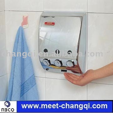 Soap dispensers, lotion dispensers with 3 tanks, shampoo dispensers