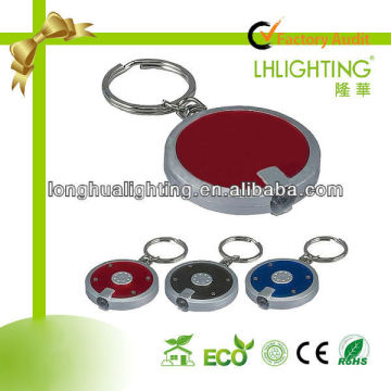Plastic Led Keychain keyring light
