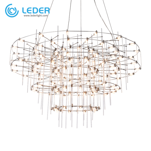 LEDER Beaded Long ikele Chandelier