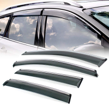 Factory Chrome Window Visor for Car Door Windows