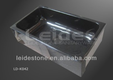 Kitchen sink with drain board black kitchen sink