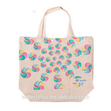 factory customized reusable print canvas bag