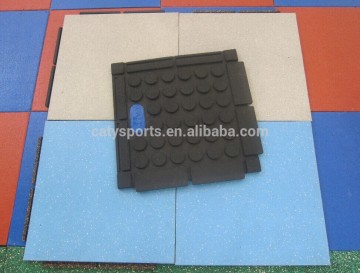 Interlocking Gym Rubber Flooring