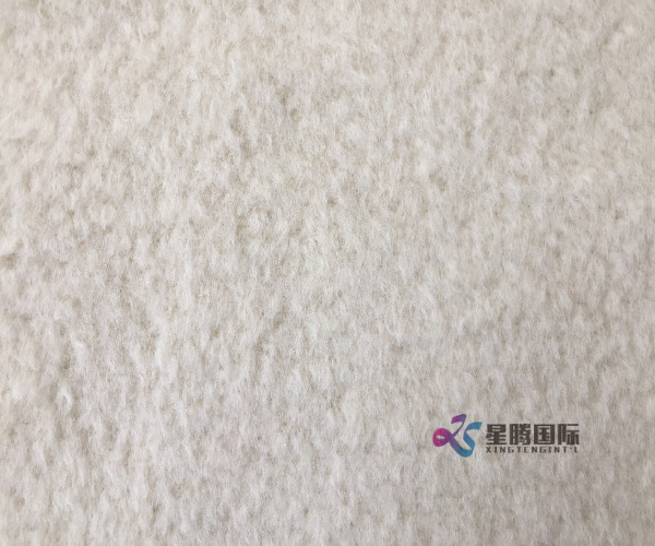 Long Hair Alpaca Woven Fabric