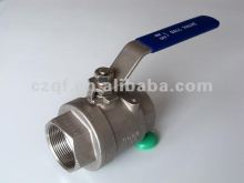 2-pc kacau stainless steel Katup Bola(1000 PSI)