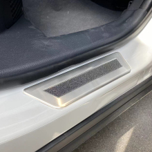 Chrome Door Sill Plates for Toyota Corolla Cross 2021