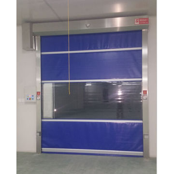 Puerta de velocidad de impermeabilización PVC Porte Rapide EN PVC