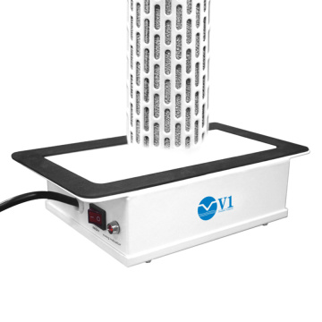 Portable germicidal uv light disinfection home