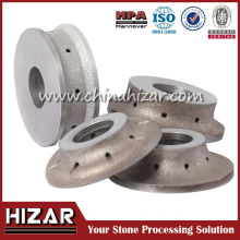 hand profile wheel granite profiling wheels, granite bevelling