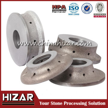 hand profile wheel granite profiling wheels, granite bevelling