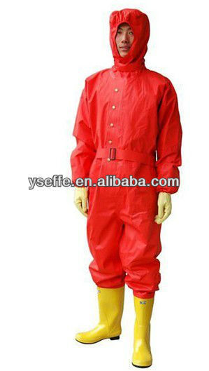 Fabric chemical safety protective clothing