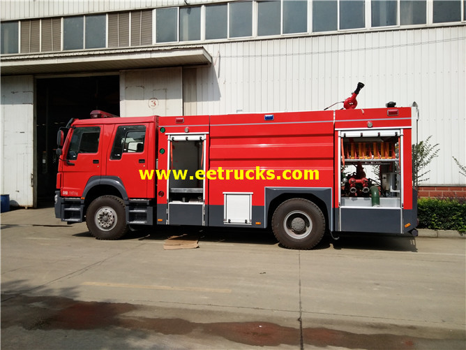 8m3 Heavy Duty Fire Trucks