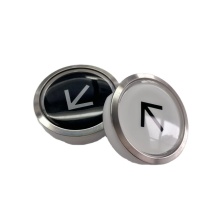 High-Quality Round Glass Elevator Button