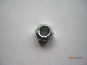 Hardware fasteners hex nut with finish znic