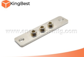 Cutomized Copper Bus Bars with Rivet-Nickle Plated