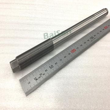 Customized drive shaft core of aerospace components