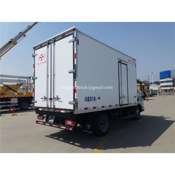 Foton heavy duty chiller van vegetable transport truck