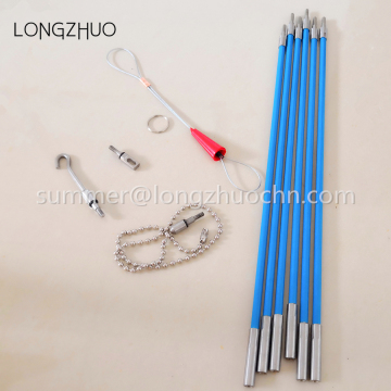 Fish Tape Pull Push Kit fiberglass rod kit