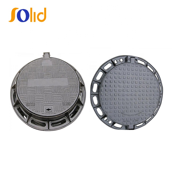 Supply High Quality Square and Round Ductile Cast Iron Manhole Cover and Drain Grating