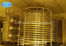 Food Quick Freezing Machine Spiral Freezer Machinery Quick Freezing