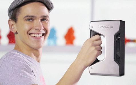 The EinScan-Pro Multi-Functional Handheld 3D Scanner