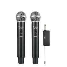 Factory Direct Wireless Microphones: Professional Karaoke Cordless Dynamic System KD-58 by EIFMUSES