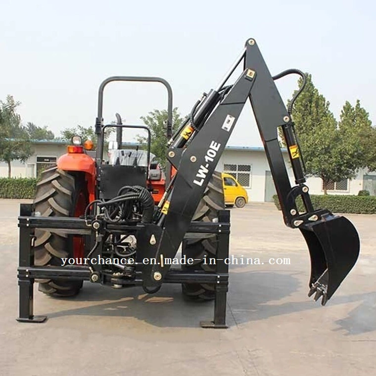 2019 Hot Selling Lw-10e 70-120HP Tractor 3 Point Hitch Pto Drive Sideshift Backhoe