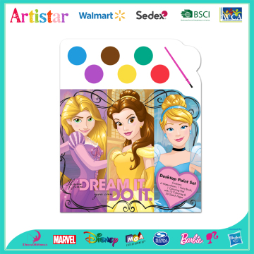 DISNEY PRINCESS colouring set