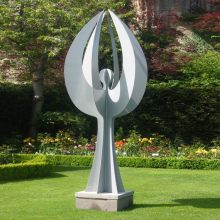 Modern garden decorative stainless steel abstract art sculpture