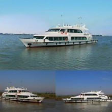 200 Seats Fiberglass sightseeing resort boat