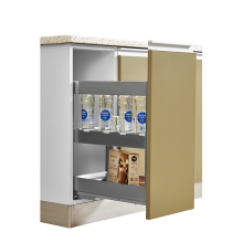 Stainless Steel Pull Out Drawer Storage Basket