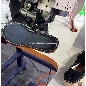 Espadrilles Jute Sole Stitching Sewing Machine